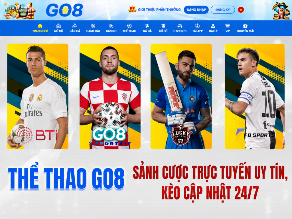 Thể Thao GO8 10 Sport GO8 no-hu-go8.