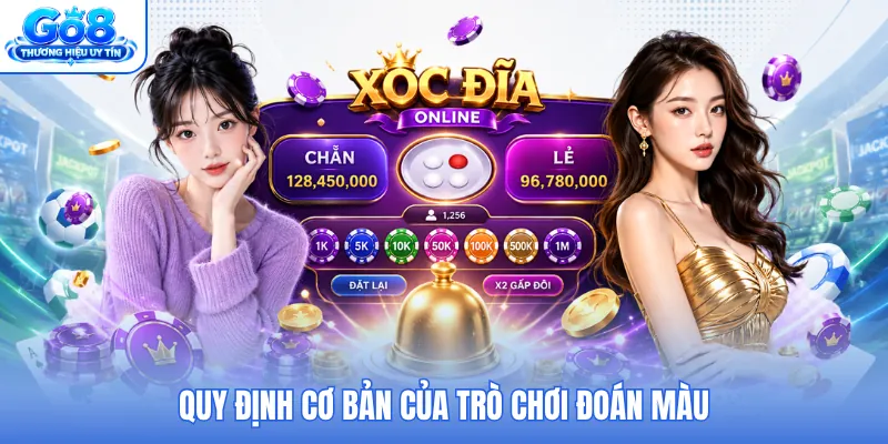 Quy định cơ bản của trò chơi đoán màu Quy định cơ bản của trò chơi đoán màu