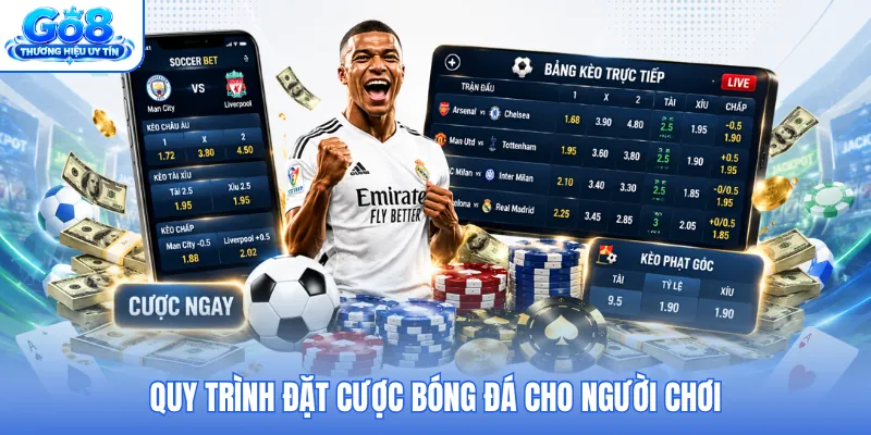 Quy trình đặt cược bóng đá cho người chơi Quy trình đặt cược bóng đá cho người chơi