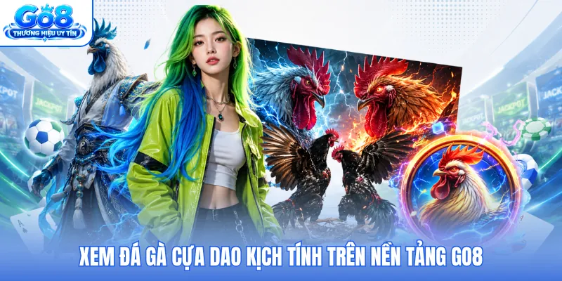 Xem đá gà cựa dao kịch tính trên nền tảng GO8 Xem đá gà cựa dao kịch tính trên nền tảng GO8